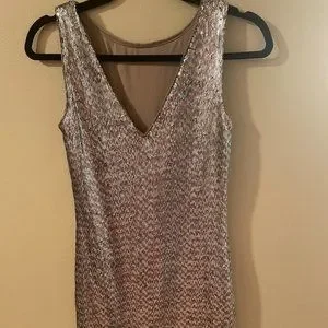 White House Black Market | Dresses | Gold Sequin Dress | Poshmark
